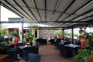 Μοντέρνα σχέδια Pergola Ανασυρόμενα Pergola
